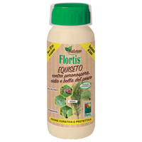EQUISETO FUNGICIDA BIOLOGICO per piante BOLLA DEL PESCO OIDIO 500ml Flortis