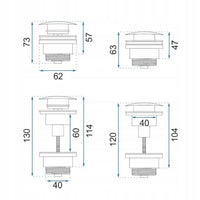 Tappo Klik-klak Rea Titan
