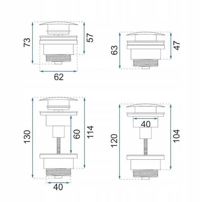 Tappo Klik-klak Rea Titan