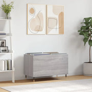 Mobile Porta Dischi Grigio Sonoma 74,5x38x48 Legno Multistratocod mxl 128880