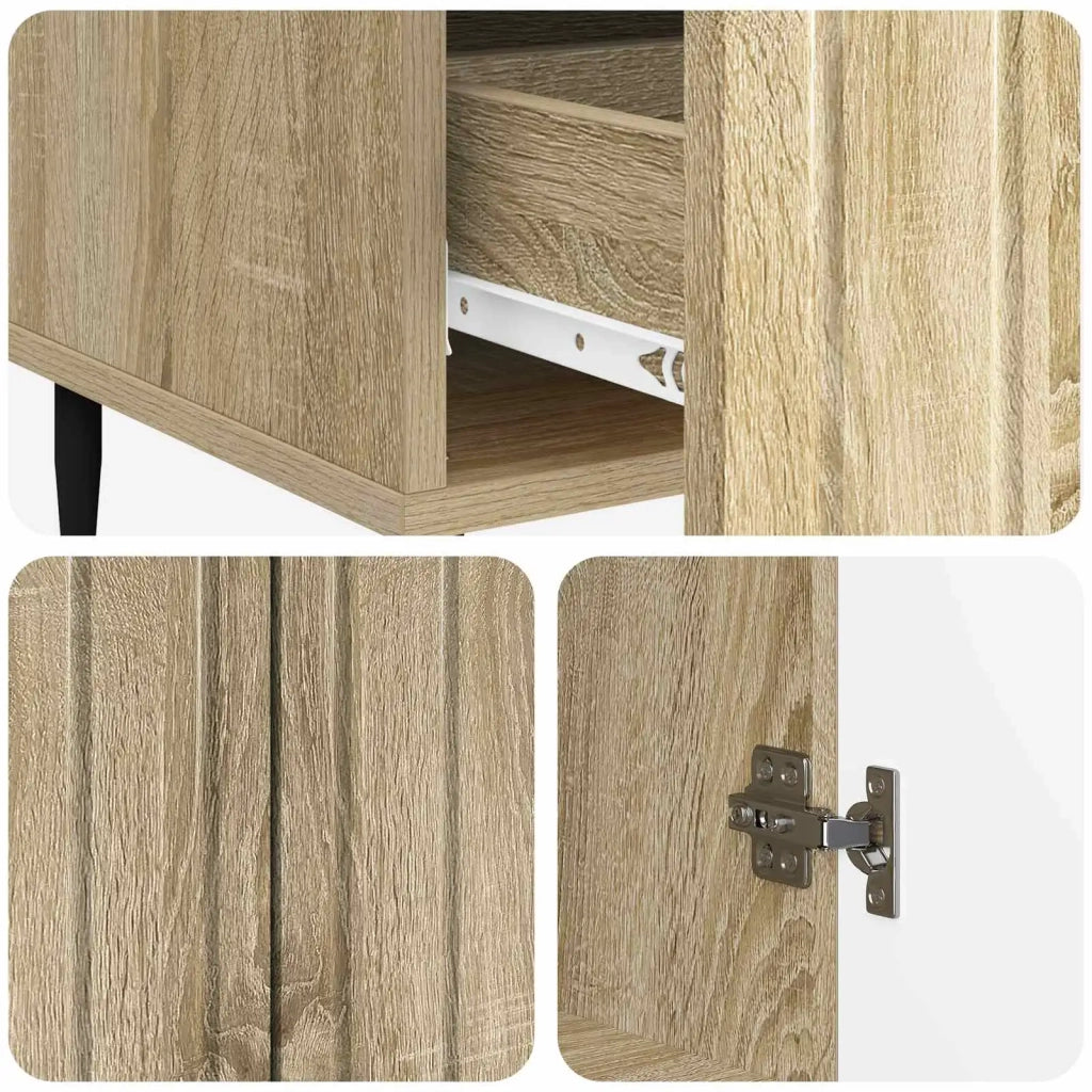 Credenza Rovere Sonoma 66 x 34,5 x 97 cm Legno ingegnerizzato
