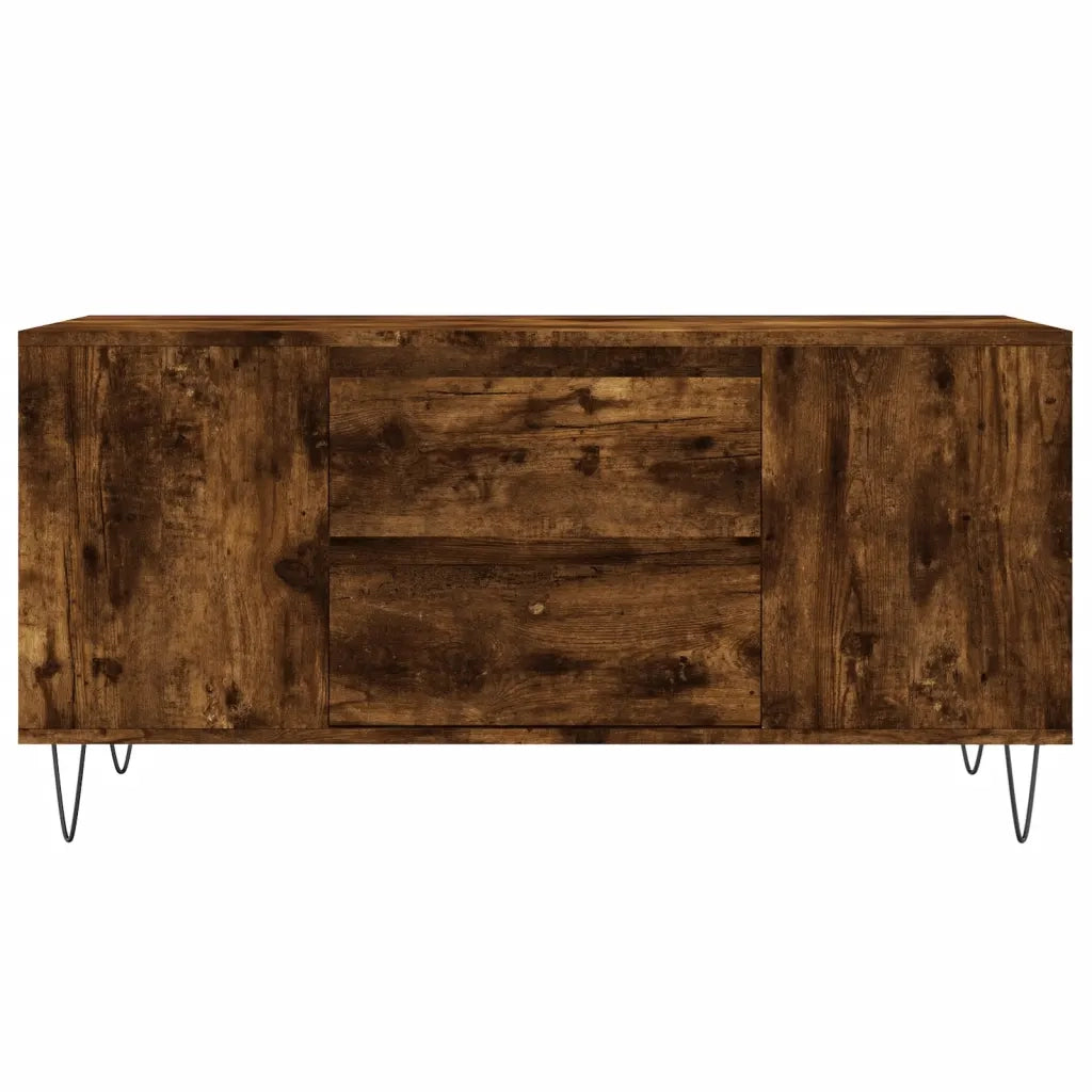 Tavolino da salotto | Tavolino da caff¨¨ | Tavolino da Soggiorno Rovere Fumo 102x44,5x50cm Legno Multistrato