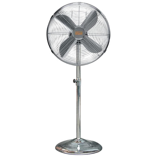 VINCO Ventilatore A Piantana in Metallo Cromato 70719 90w Diametro 50