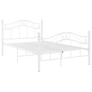 Giroletto-Struttura Letto Bianco in Metallo 120x200 cm 294408