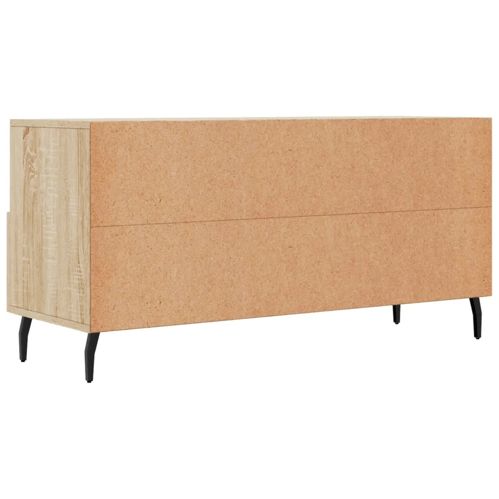 Mobile Porta TV Rovere Sonoma 102x36x50 cm in Legno Multistrato 829055