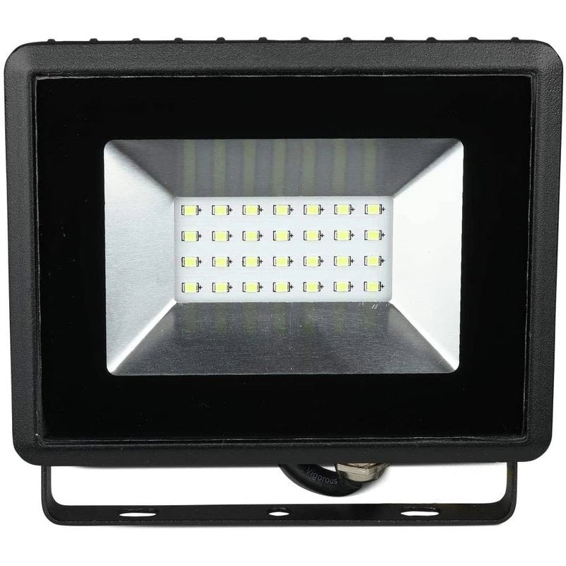 Faro Proiettore Led Flood Light 20W Colore Verde IP65 Interno Esterno Carcassa Nera SKU-5991