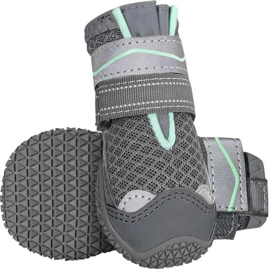 Scarpe per cani adattabili con zampa antiscivolo per uso interno ed esterno - illuminazione regolabile e protezione per le zampe