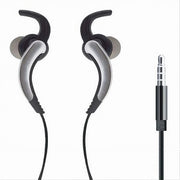 Trade Shop - Auricolari Con Cavo 1.2mt Cuffie Aux3.5mm Orecchio Microfono Smartphone Au-6t007 -
