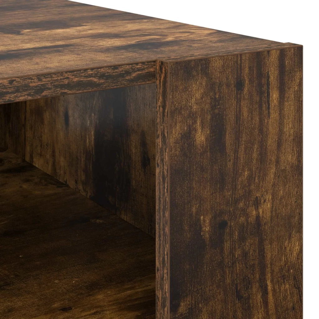 Tavolino da salotto | Tavolino da caff¨¨ | Tavolino da Soggiorno Rovere fum¨¦ 66 x 53 x 45 cm