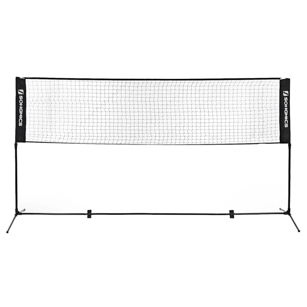 Rete tennis badminton su gambe regolabile in altezza da 90 a 155 cm (modello family) 4 mt 12_0002005