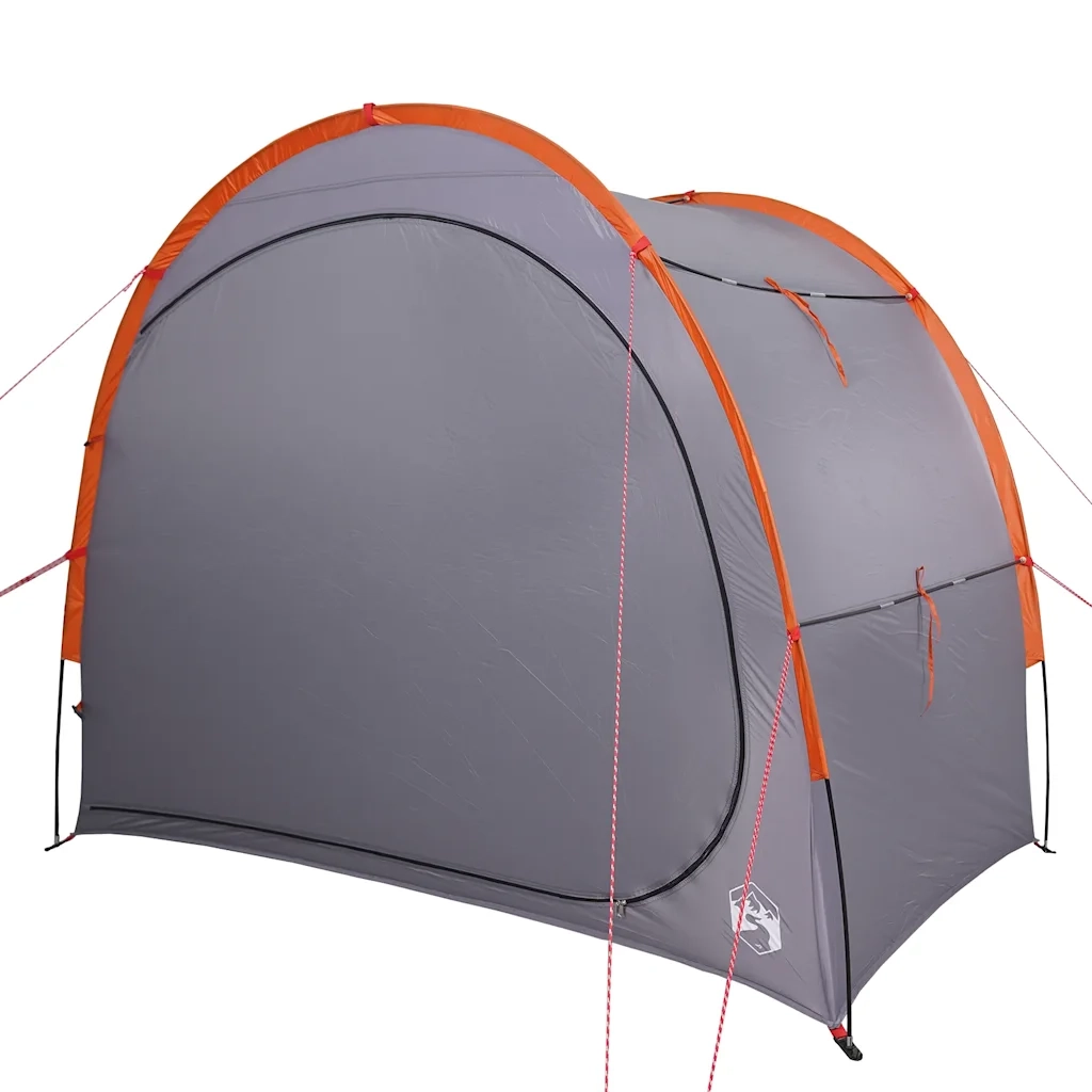 Tenda Portaoggetti Grigio e Arancione Impermeabile 94642
