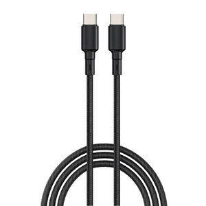 CAVO USB-C/USB-C 60W 1 M NERO
