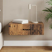 Tavolino da Parete Laterale Legno antico 59 x 34,5 x 17 cm 898663