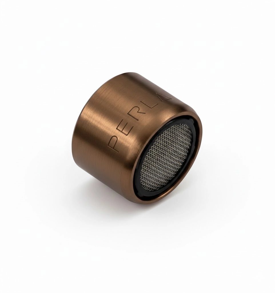 AERATORE IN OTTONE CON FILTRO FEMMINA 22x1- F 22x1 - Bronzato- senza- pezzi 1