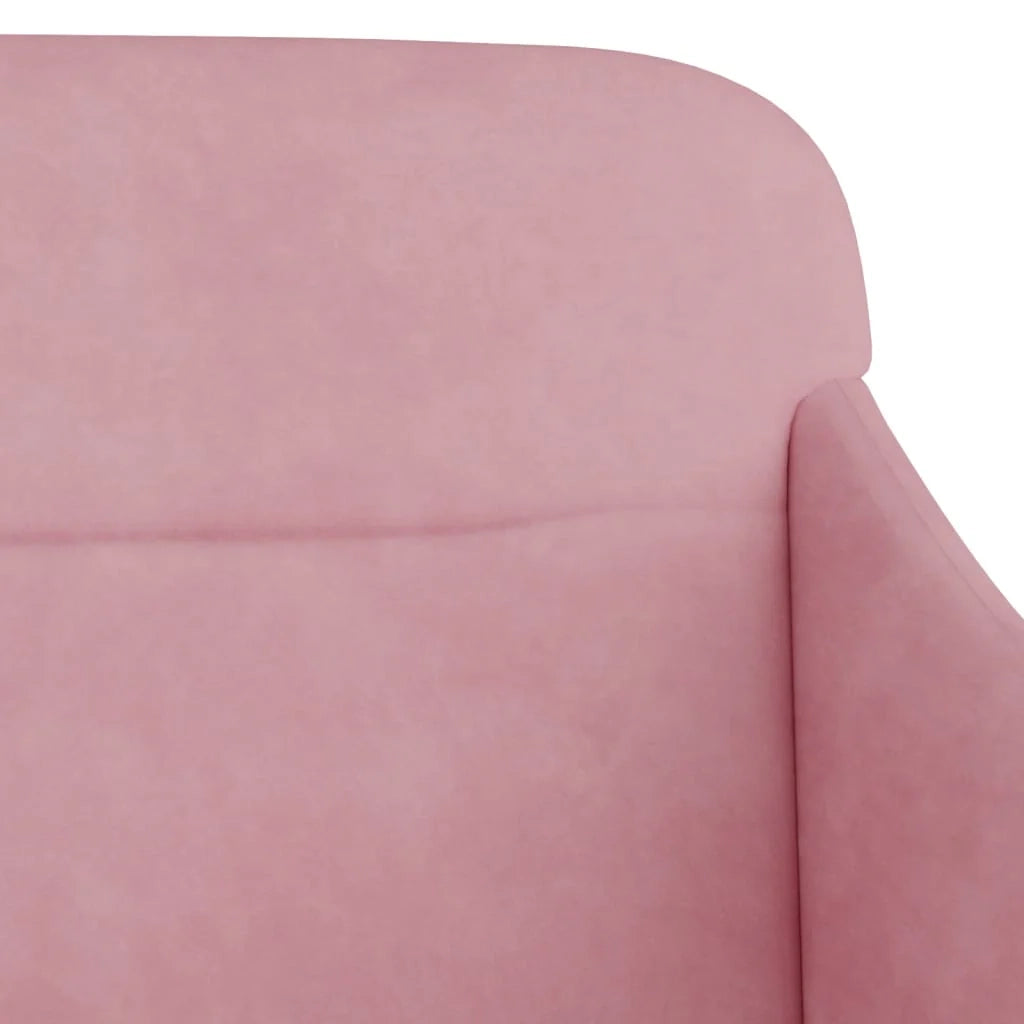 Panca/panca in velluto rosa 110 x 76 x 80 cm 02_0010691