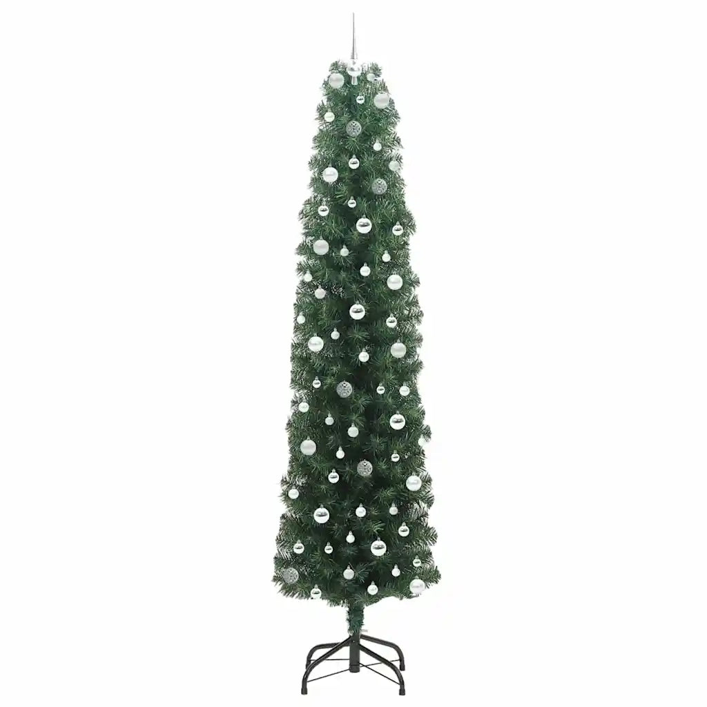 Albero di Natale artificiale con 300 LED Verde 240 cm 3394974
