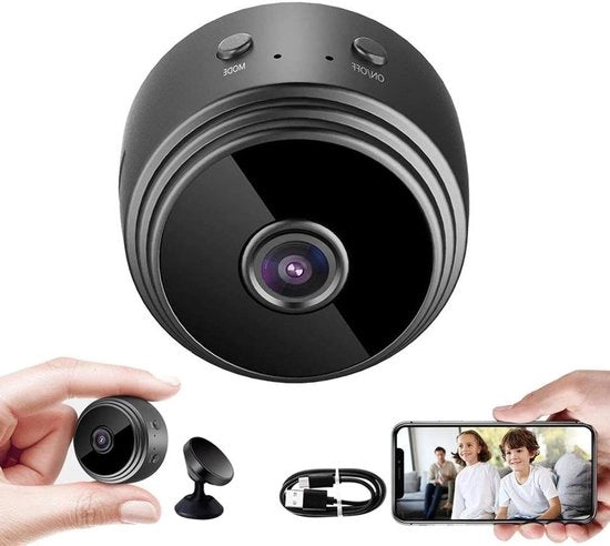 Camera Wi-Fi a Vista in Tempo Reale 720P Immagine Chiara Informazioni su Anomalie Sistema di Sorveglianza Miniaturizzato - Contenuto HTML - 120 ° Angolo di Campo.