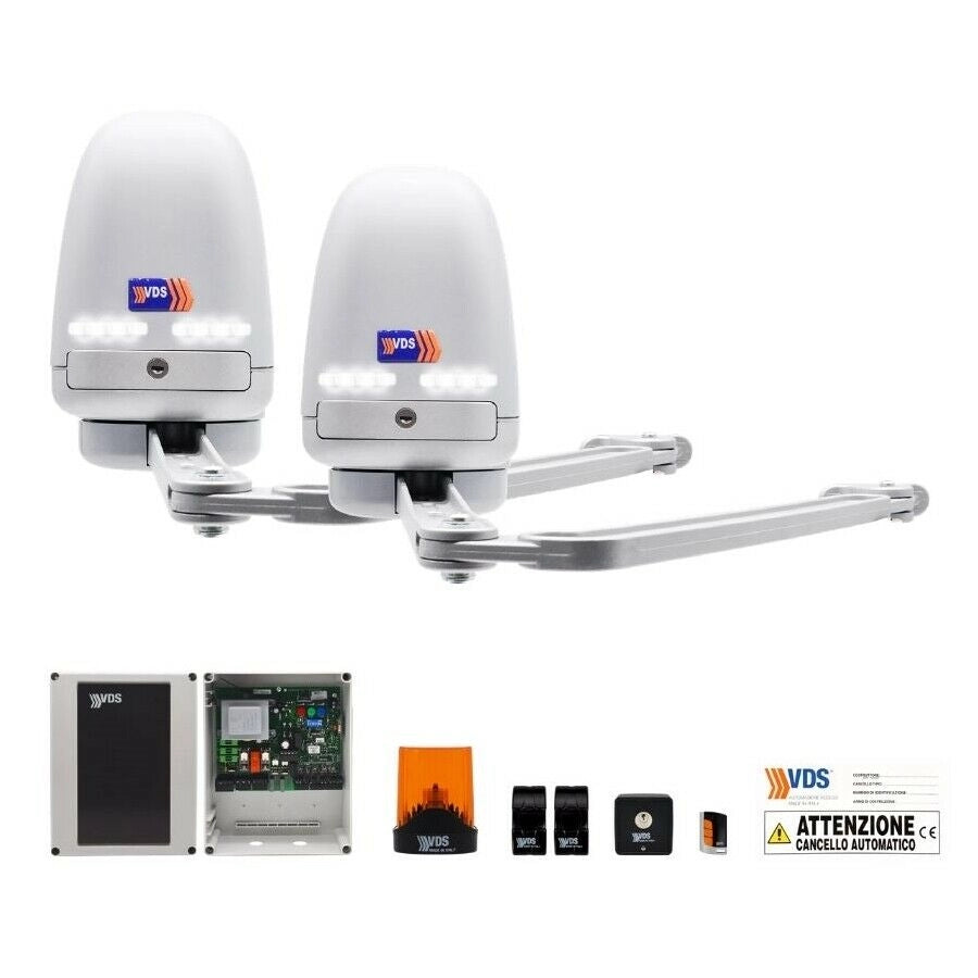 KIT 2 ANTE PER CANCELLI A BATTENTE FINO A 5 MT VDS KIT IBIS 230V 11281/2 NUOVO
