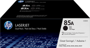 HP Confezione da 2 cartucce originali di Toner nero LaserJet 85A