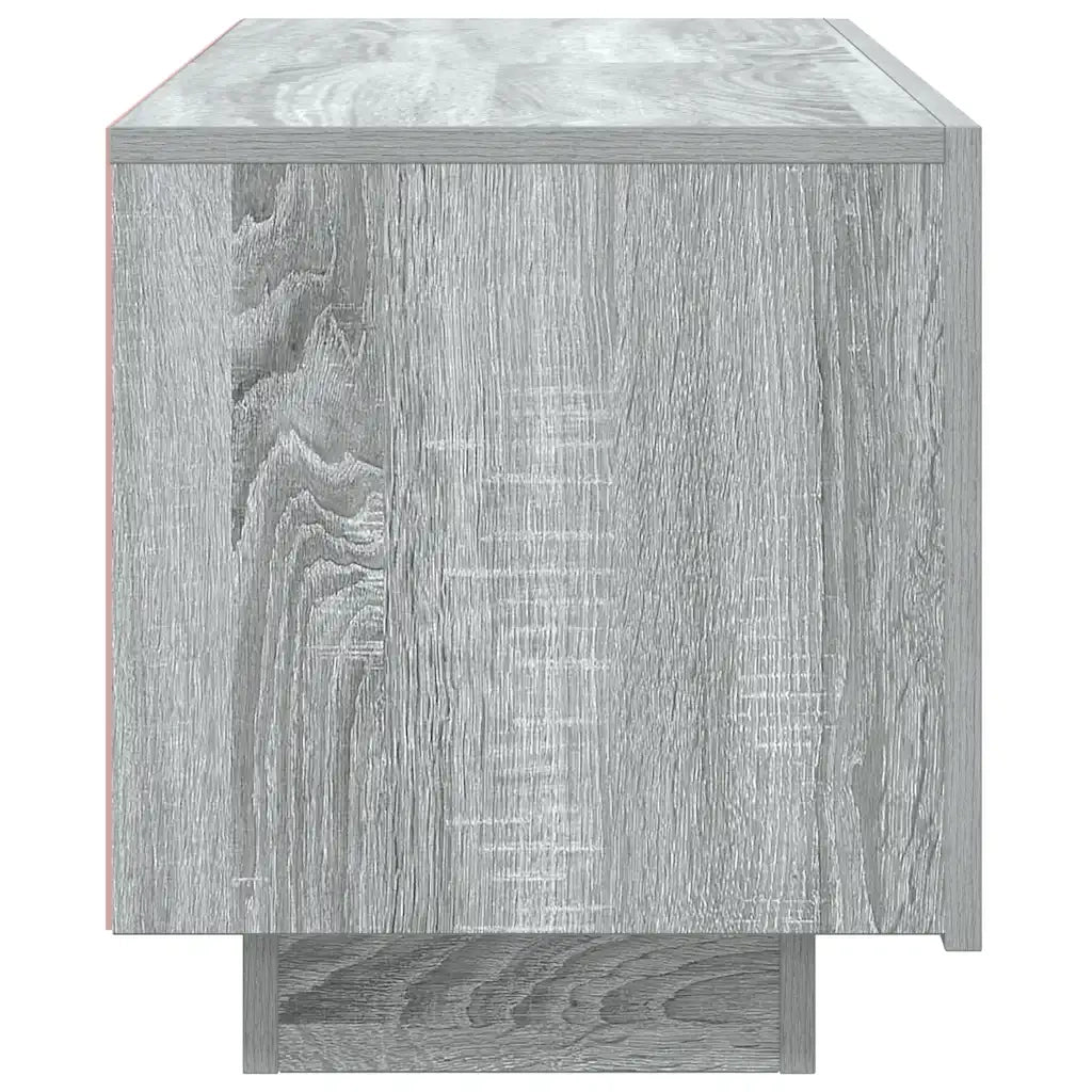 Mobile TV Grigio Sonoma 100x35x40 cm in Legno Multistrato 815718