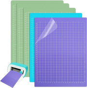 Set di 5 Mattoni di Taglio Autoadesivi per Fai da Te - 8,5 x 12 Pollici Mattoni di Taglio Sostituibili per Papier, Vinile e Tagli di Plotter con Disegno Flessibile e Duraturo