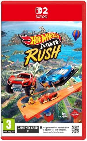 Switch 2 hot wheels infinite rush - day one ed (game key card) eu - 123138
