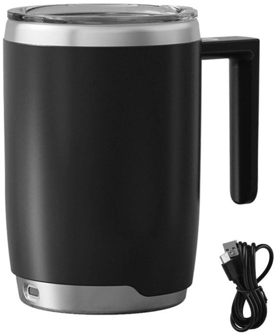 Caffettiera elettrica ricaricabile con funzione di mescolamento automatico 420 ml