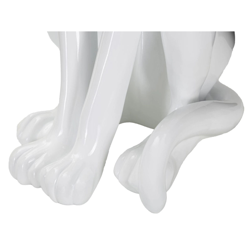 Scultura VKH365, Bianco, Poliresina, 27x38x74 cm