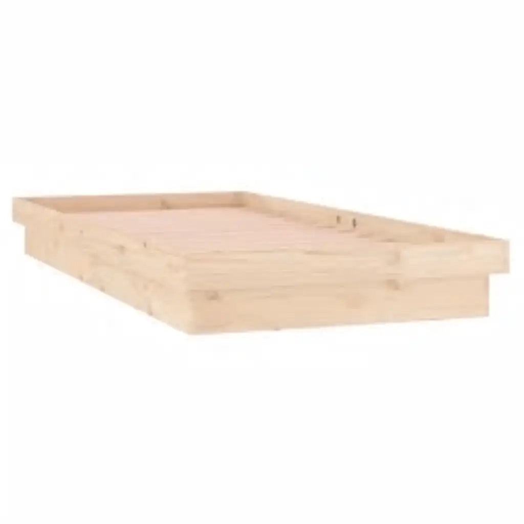 Giroletto con LED 100x200 cm in Legno Massello 819962