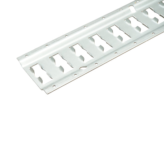 Binario di ancoraggio orizzontale per carichi tipo E zincato 3048x130mm