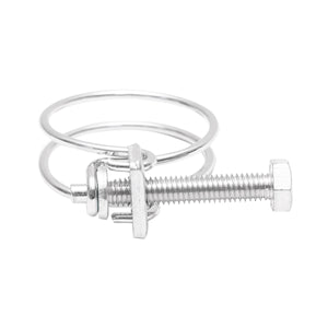 Fascetta stringicavo 31-36mm con vite M6x40mm per tubo flessibile AutoSpeed