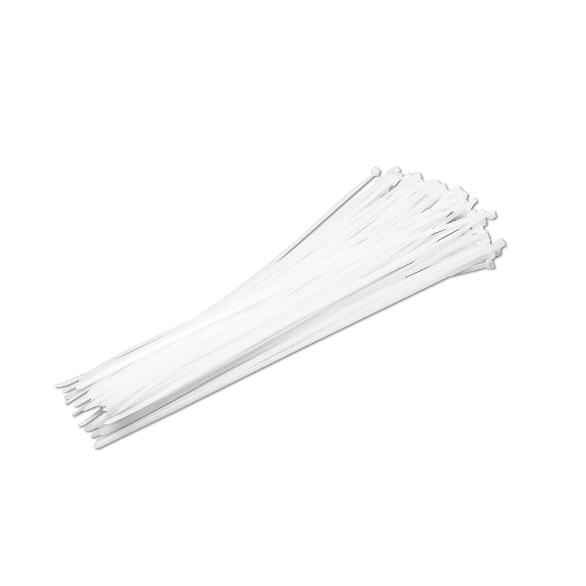 Fascetta, collare in plastica bianco 3,6 × 360 mm, 100 pezzi/set Breckner Germany