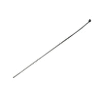 Fascetta, collare in plastica nero 2,5 × 200 mm, 100 pezzi/set Breckner Germany