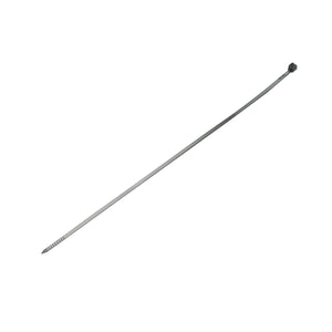 Fascetta, collare in plastica nero 2,5 × 200 mm, 100 pezzi/set Breckner Germany