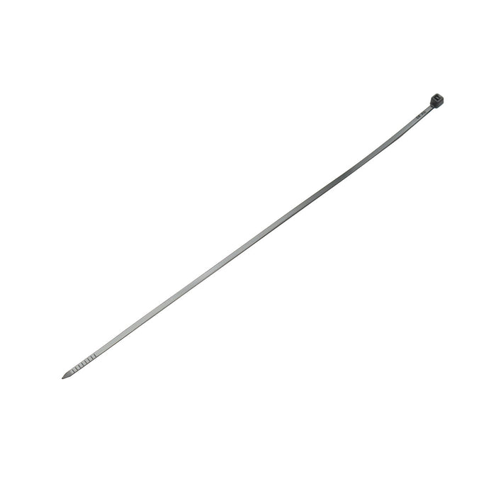 Fascetta, collare in plastica nero 2,5 × 200 mm, 100 pezzi/set Breckner Germany