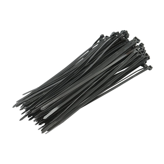 Fascetta, collare in plastica nero 3,6 × 200 mm, 100 pezzi/set Breckner Germany