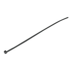 Fascetta, collare in plastica nero 4,8 × 250 mm, 100 pezzi/set Breckner Germany