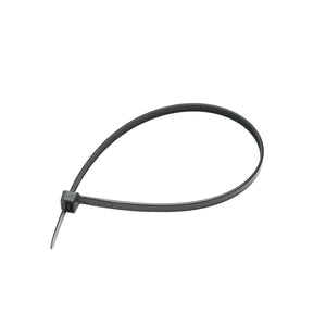 Fascetta, collare in plastica nero 4,8 × 250 mm, 100 pezzi/set Breckner Germany