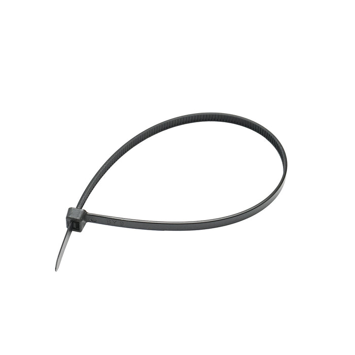 Fascetta, collare in plastica nero 4,8 × 250 mm, 100 pezzi/set Breckner Germany