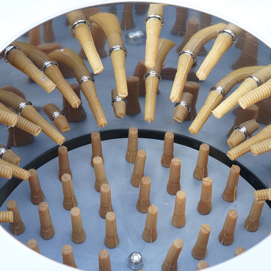 Spiumatrice per pollame in acciaio inox 1500W, 220V, capacità massima 4 polli, 157 dita, 180 giri/min, IP68.