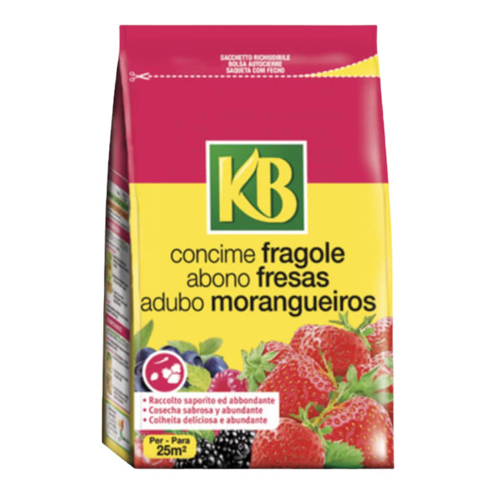 Concime granulare per FRAGOLE frutti di bosco KB PROFESSIONALE 800 gr