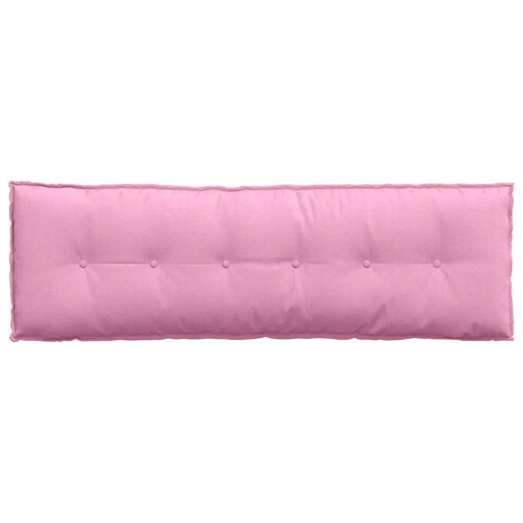 Cuscino per Schiena Rosa 160 x 19 x 50 cm Tessuto