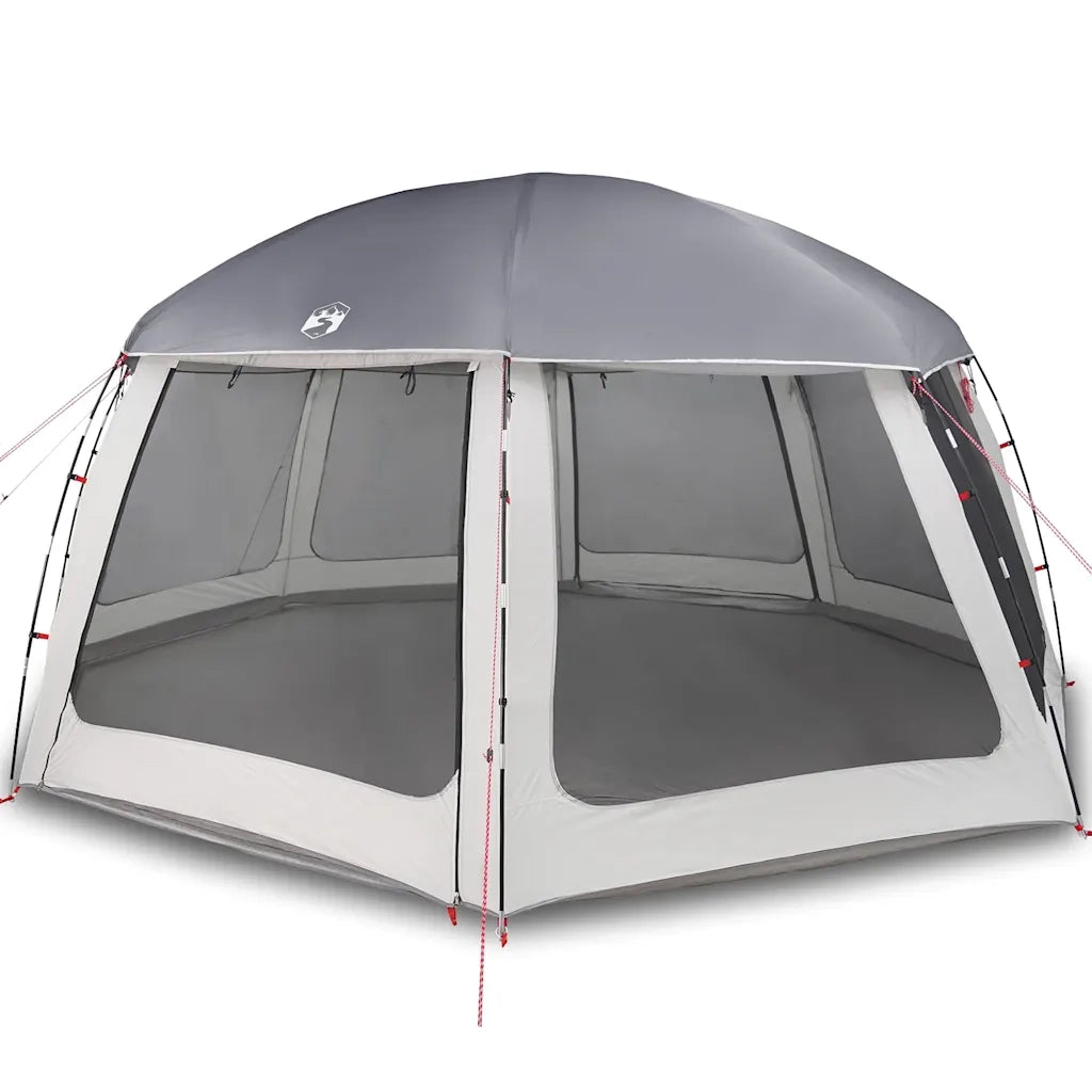 Tenda da piscina con Patta Rimovibile&Pareti in Rete 612x612 cm