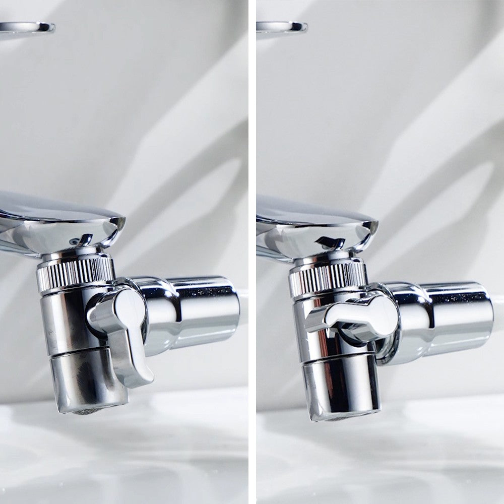 Doccetta per lavabo o bidet a 2 getti con deviatore e aeratore - Serie Smart