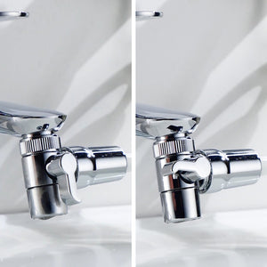 Doccetta per lavabo o bidet a 2 getti con deviatore e aeratore - Serie Smart