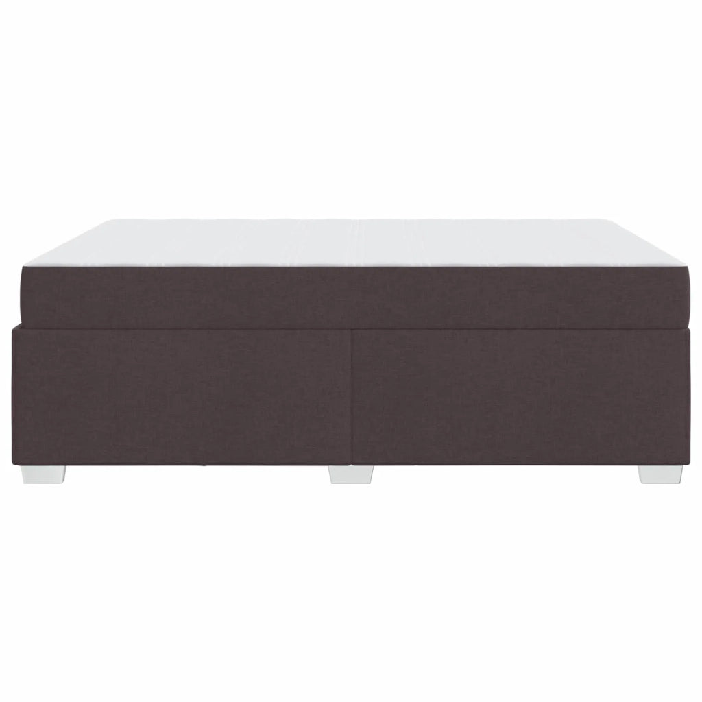 Struttura del letto Marrone Scuro 160 x 200 cm Tessuto 3399197