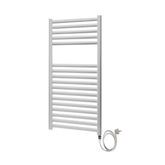 Scaldasalviette elettrico 500x1200 mm bianco con resistenza standard