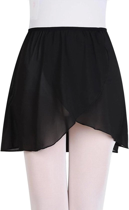 Rok di alta qualità a chiffon per bambini e donne con cintura elastica