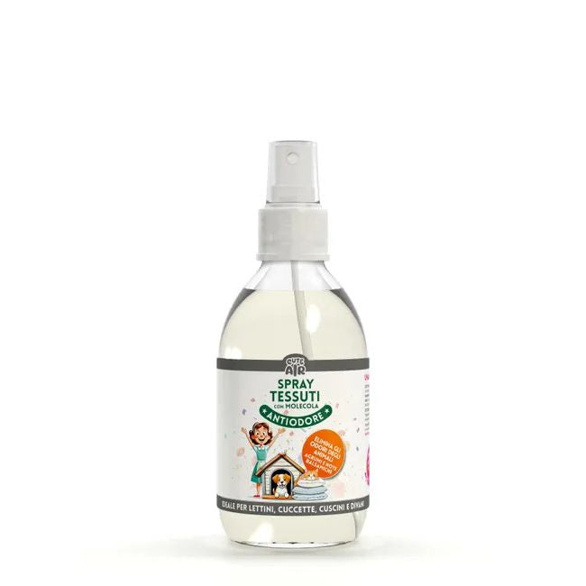 SPRAY TESSUTI ANTIODORE ANIMALI AGRUMI E NOTE BALSAMICHE 250 ML