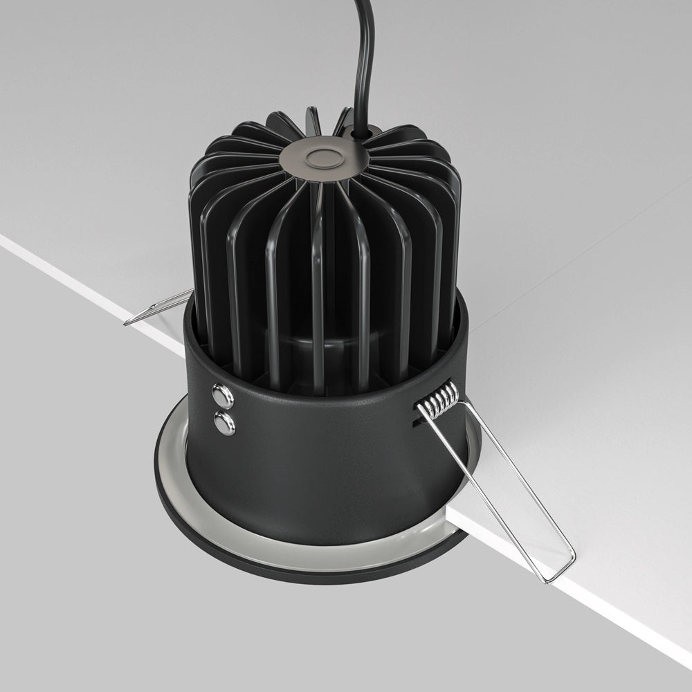 Maytoni Zoom faretto incasso LED 12W 4000K IP65 nero